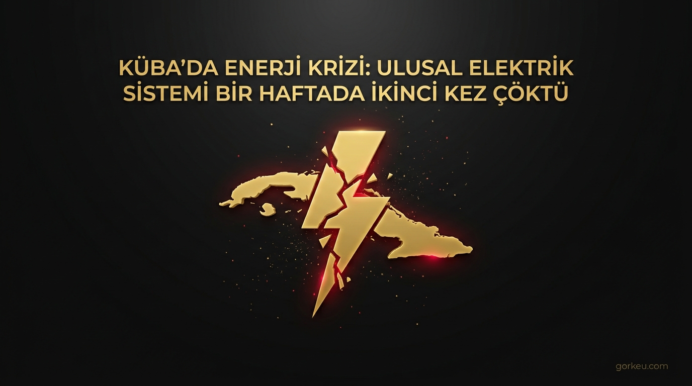 Küba'da Enerji Krizi: Ulusal Elektrik Sistemi Bir Haftada İkinci Kez Çöktü