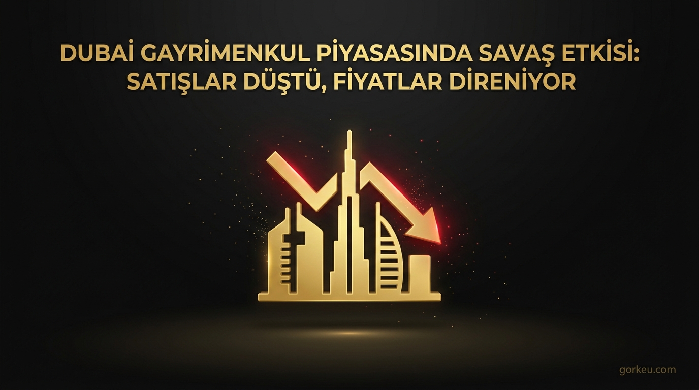 Dubai Gayrimenkul Piyasasında Savaş Etkisi: Satışlar Düştü, Fiyatlar Direniyor