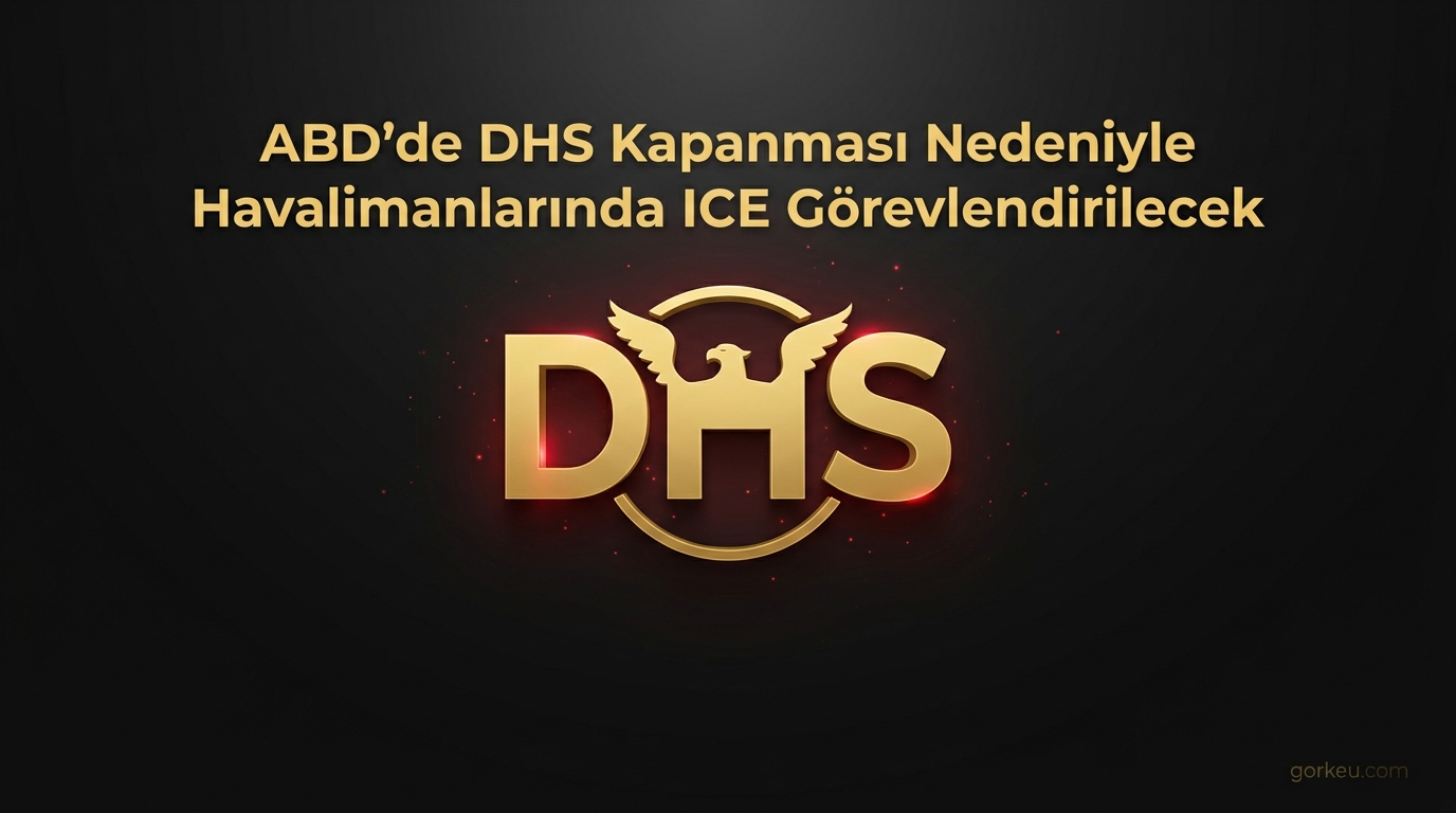 ABD'de DHS Kapanması Nedeniyle Havalimanlarında ICE Görevlendirilecek