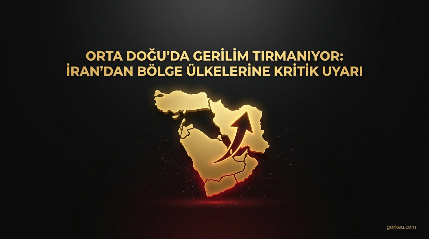 Orta Doğu'da Gerilim Tırmanıyor: İran'dan Bölge Ülkelerine Kritik Uyarı