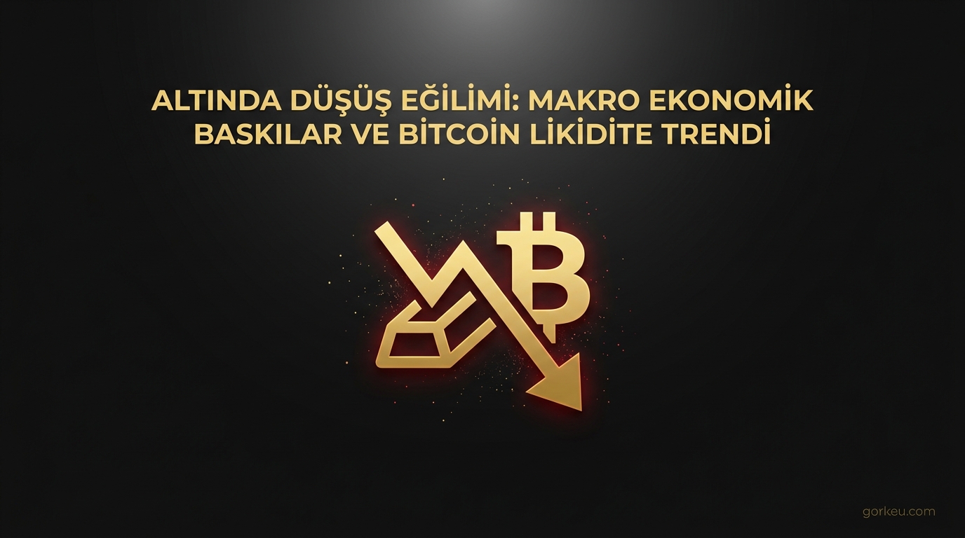 Altında Düşüş Eğilimi: Makro Ekonomik Baskılar ve Bitcoin Likidite Trendi