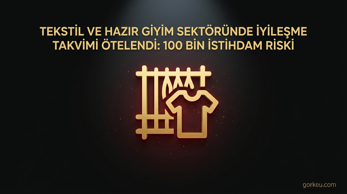 Tekstil ve Hazır Giyim Sektöründe İyileşme Takvimi Ötelendi: 100 Bin İstihdam Riski