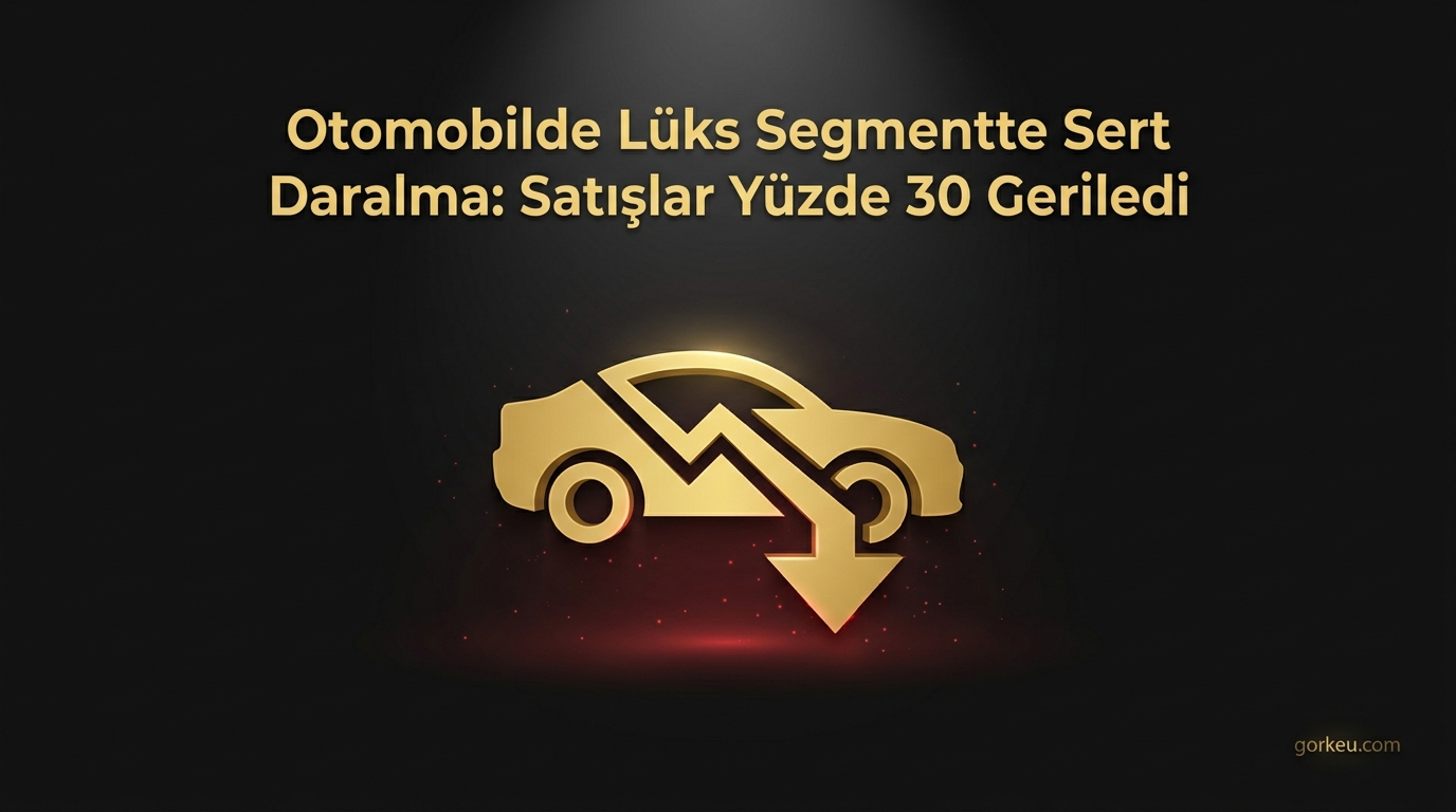 Otomobilde Lüks Segmentte Sert Daralma: Satışlar Yüzde 30 Geriledi