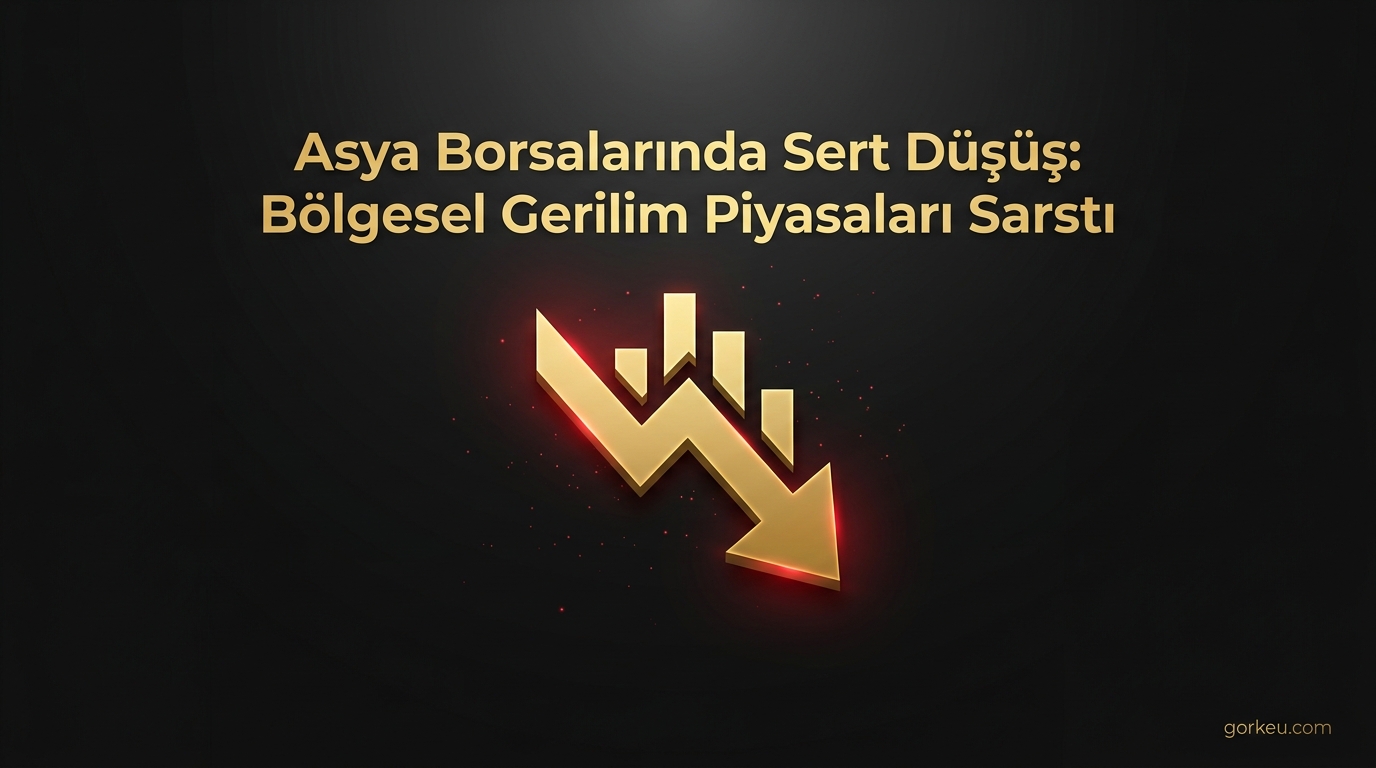 Asya Borsalarında Sert Düşüş: Bölgesel Gerilim Piyasaları Sarstı