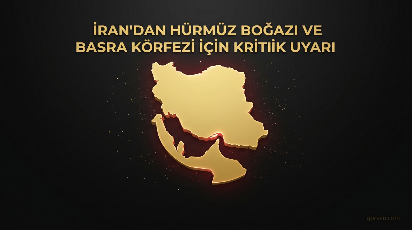 İran'dan Hürmüz Boğazı ve Basra Körfezi İçin Kritik Uyarı