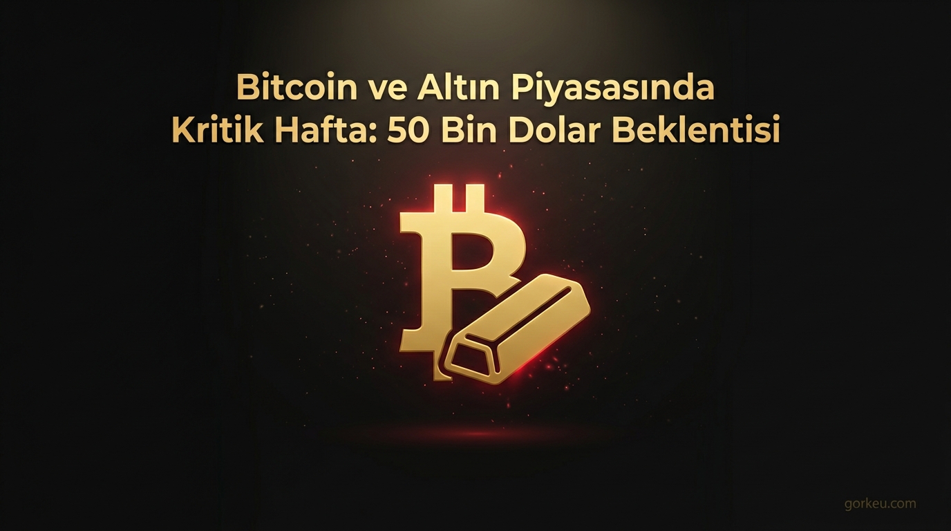 Bitcoin ve Altın Piyasasında Kritik Hafta: 50 Bin Dolar Beklentisi