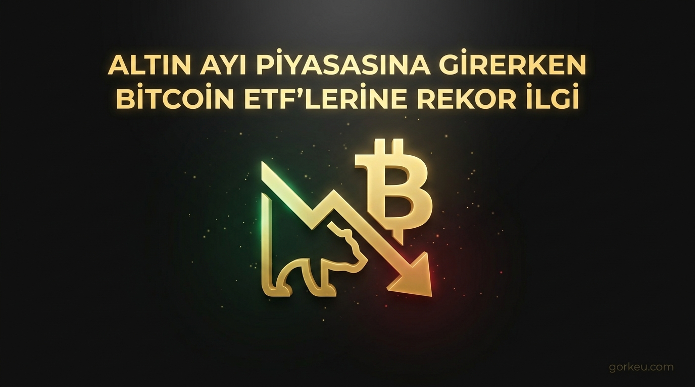 Altın Ayı Piyasasına Girerken Bitcoin ETF'lerine Rekor İlgi