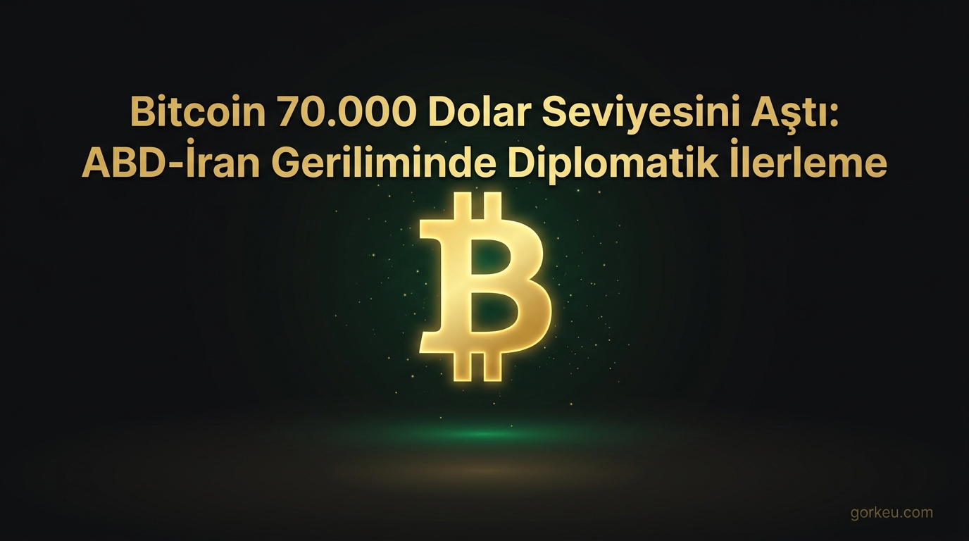 Bitcoin 70.000 Dolar Seviyesini Aştı: ABD-İran Geriliminde Diplomatik İlerleme