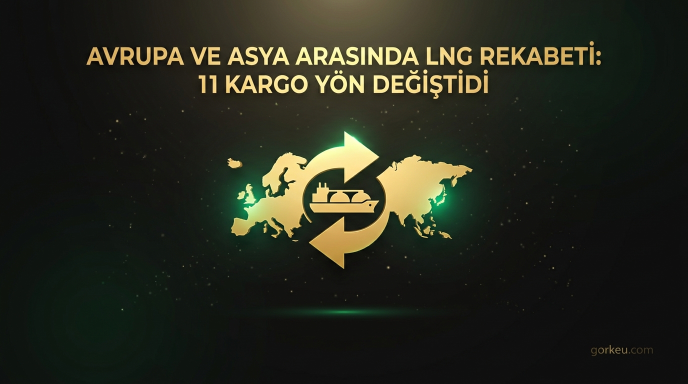 Avrupa ve Asya Arasında LNG Rekabeti: 11 Kargo Yön Değiştirdi