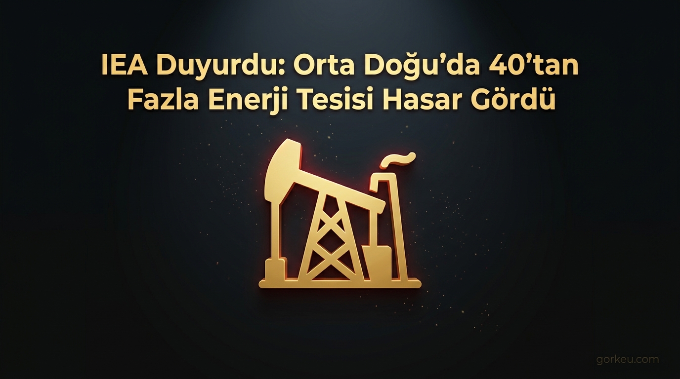 IEA Duyurdu: Orta Doğu'da 40’tan Fazla Enerji Tesisi Hasar Gördü