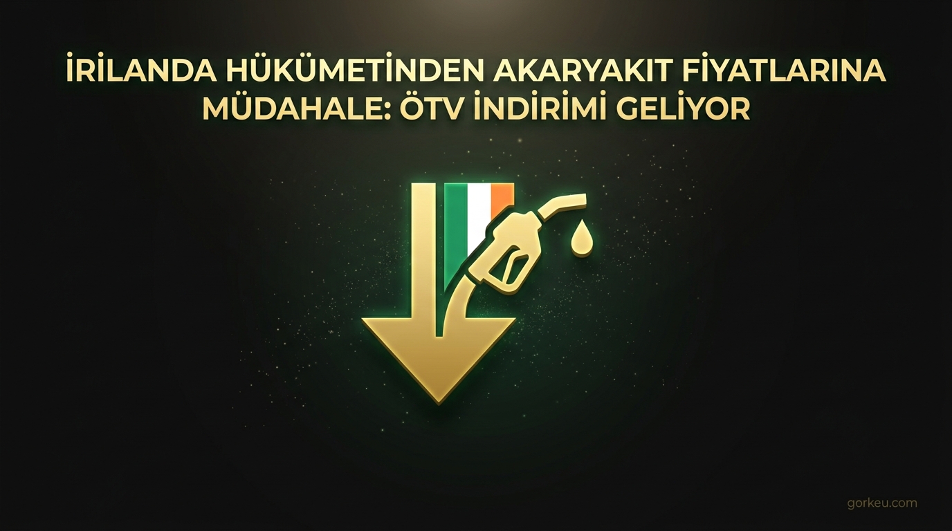 İrlanda Hükümetinden Akaryakıt Fiyatlarına Müdahale: ÖTV İndirimi Geliyor