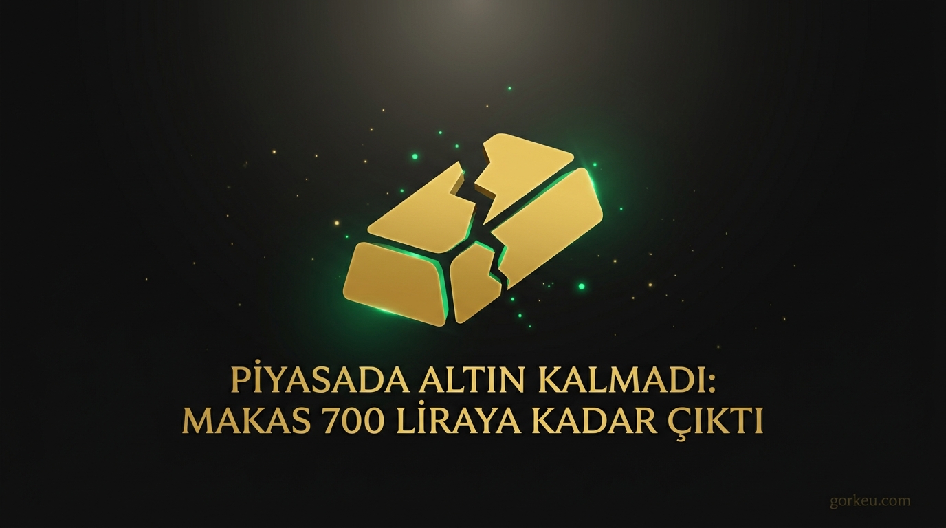 Piyasada altın kalmadı: Makas 700 liraya kadar çıktı