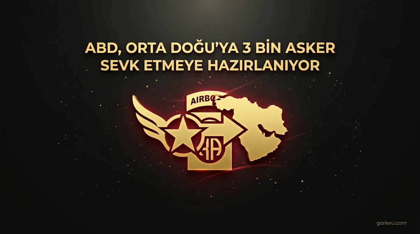 ABD, Orta Doğu'ya 3 Bin Asker Sevk Etmeye Hazırlanıyor