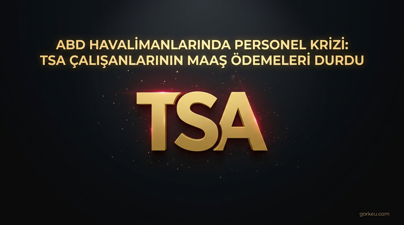 ABD Havalimanlarında Personel Krizi: TSA Çalışanlarının Maaş Ödemeleri Durdu