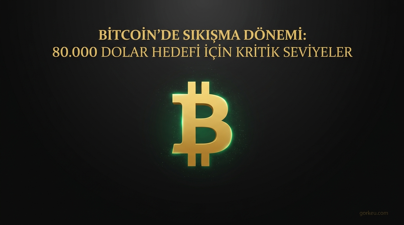 Bitcoin’de Sıkışma Dönemi: 80.000 Dolar Hedefi İçin Kritik Seviyeler