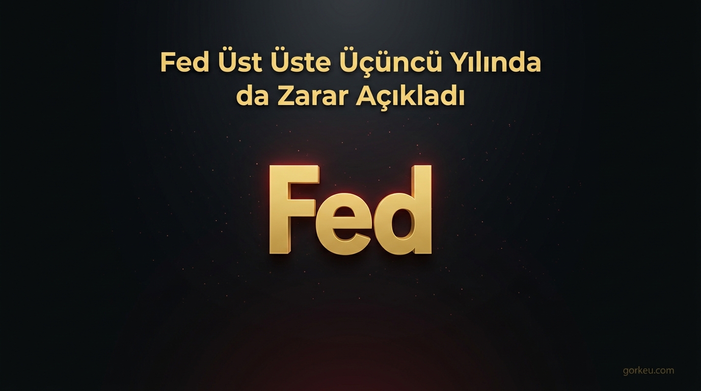 Fed Üst Üste Üçüncü Yılında da Zarar Açıkladı