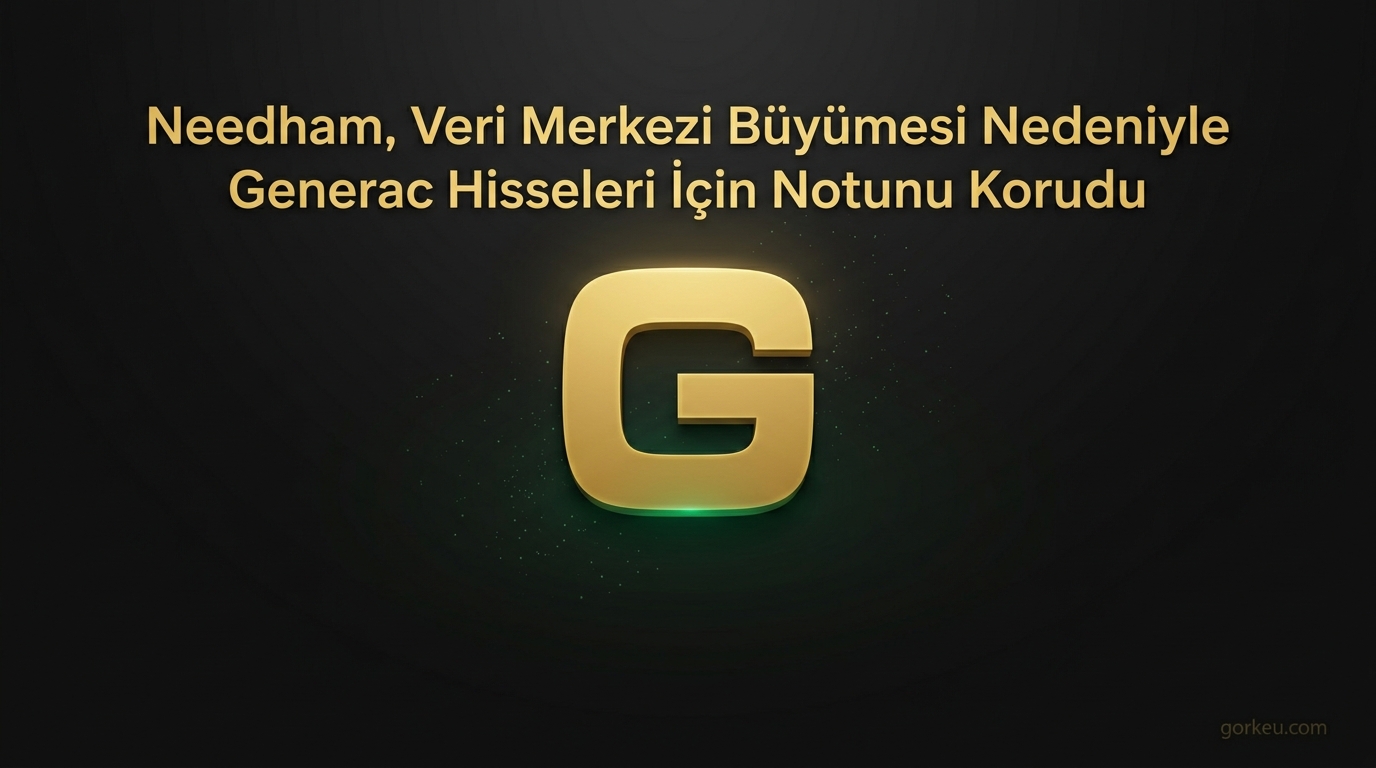 Needham, Veri Merkezi Büyümesi Nedeniyle Generac Hisseleri İçin Notunu Korudu