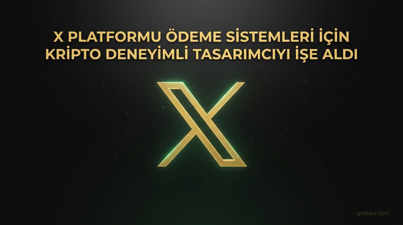 X Platformu Ödeme Sistemleri İçin Kripto Deneyimli Tasarımcıyı İşe Aldı