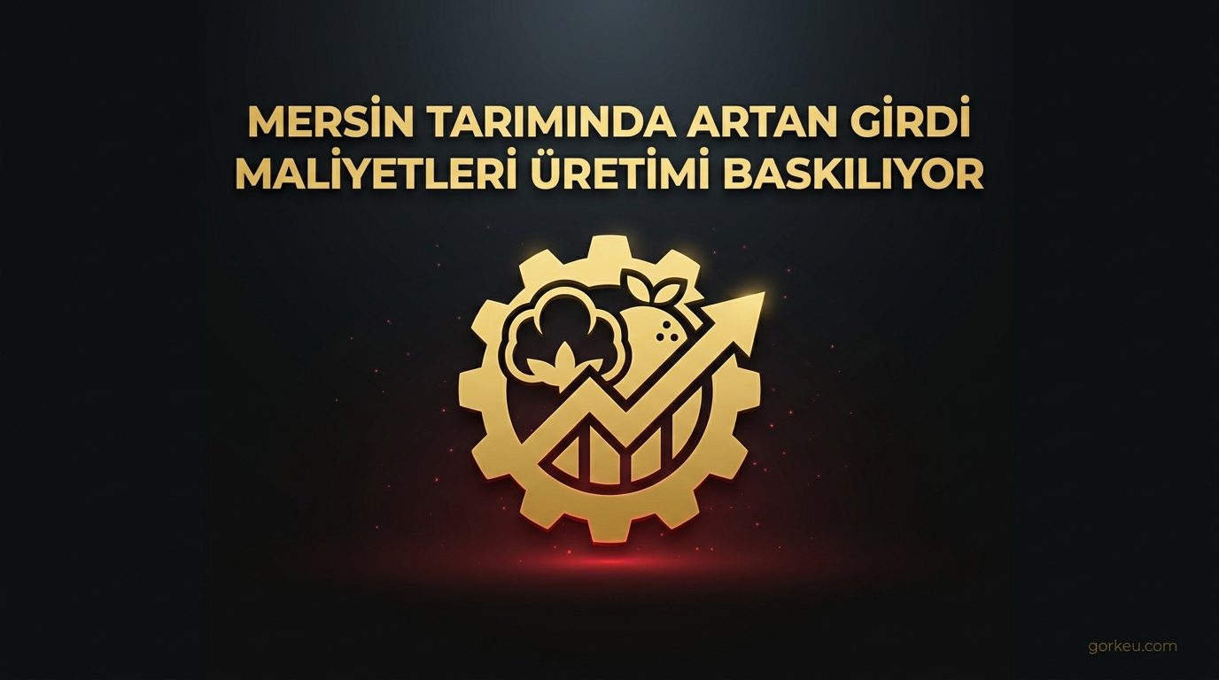Mersin Tarımında Artan Girdi Maliyetleri Üretimi Baskılıyor