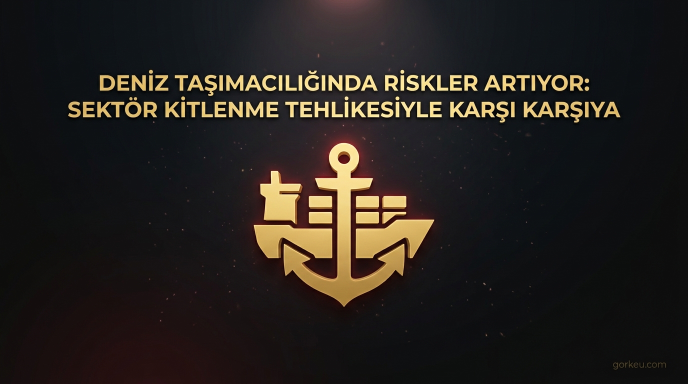 Deniz Taşımacılığında Riskler Artıyor: Sektör Kitlenme Tehlikesiyle Karşı Karşıya