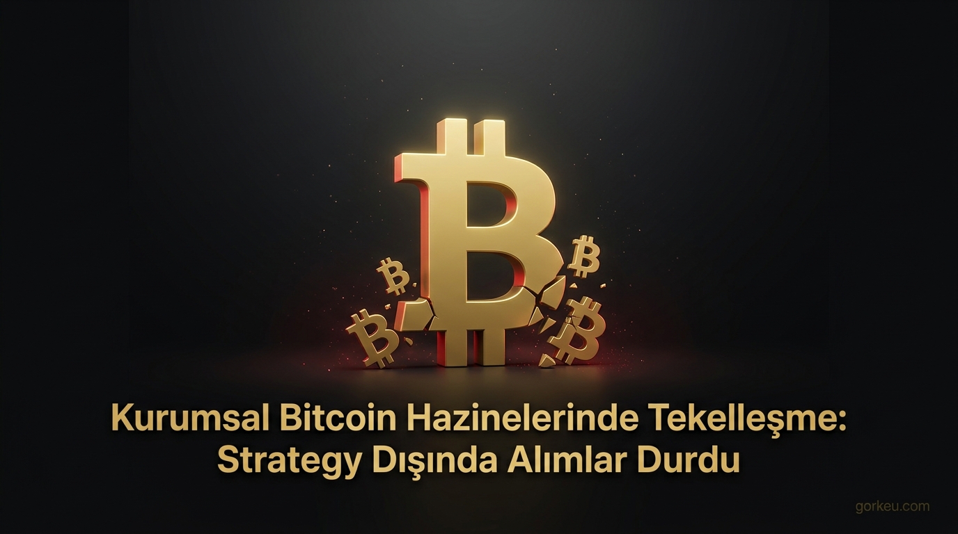 Kurumsal Bitcoin Hazinelerinde Tekelleşme: Strategy Dışında Alımlar Durdu
