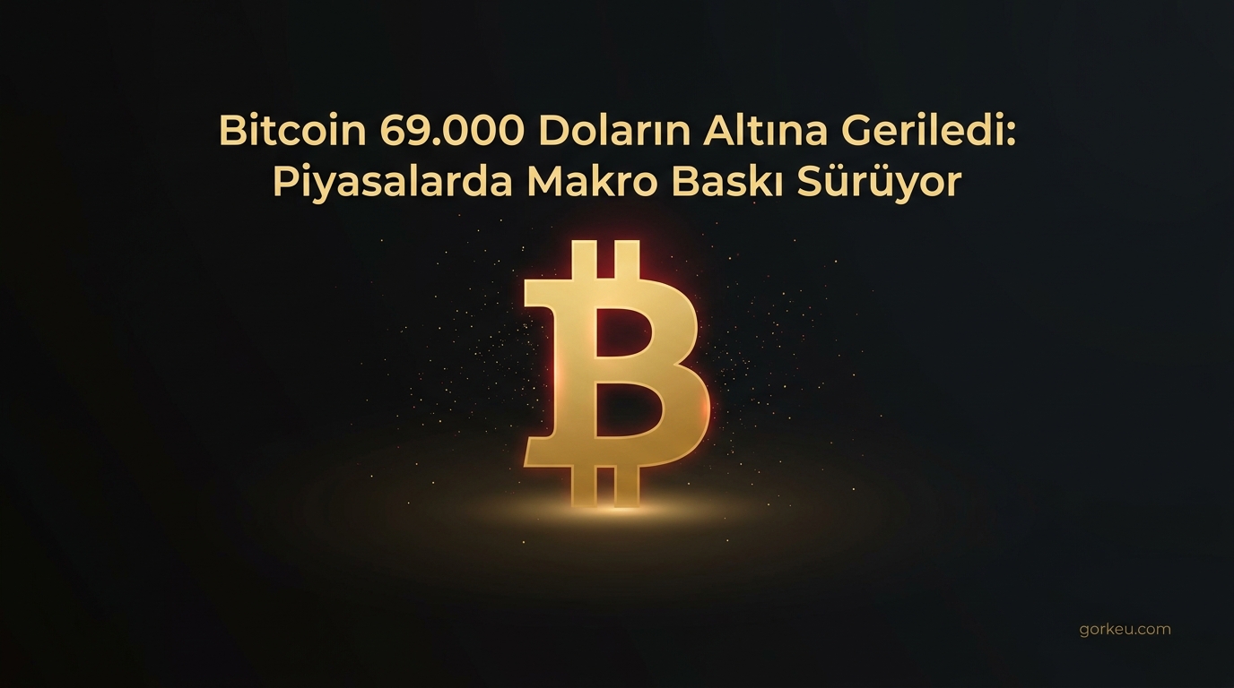 Bitcoin 69.000 Doların Altına Geriledi: Piyasalarda Makro Baskı Sürüyor