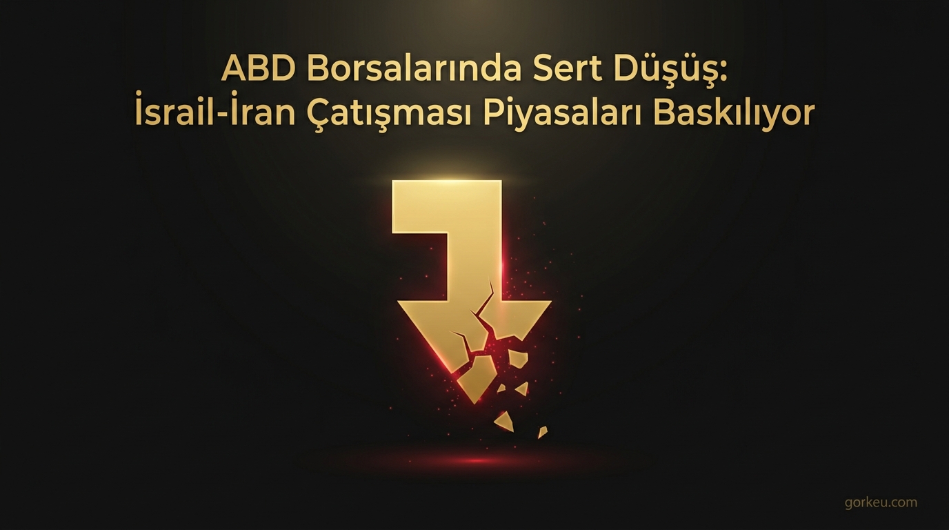 ABD Borsalarında Sert Düşüş: İsrail-İran Çatışması Piyasaları Baskılıyor