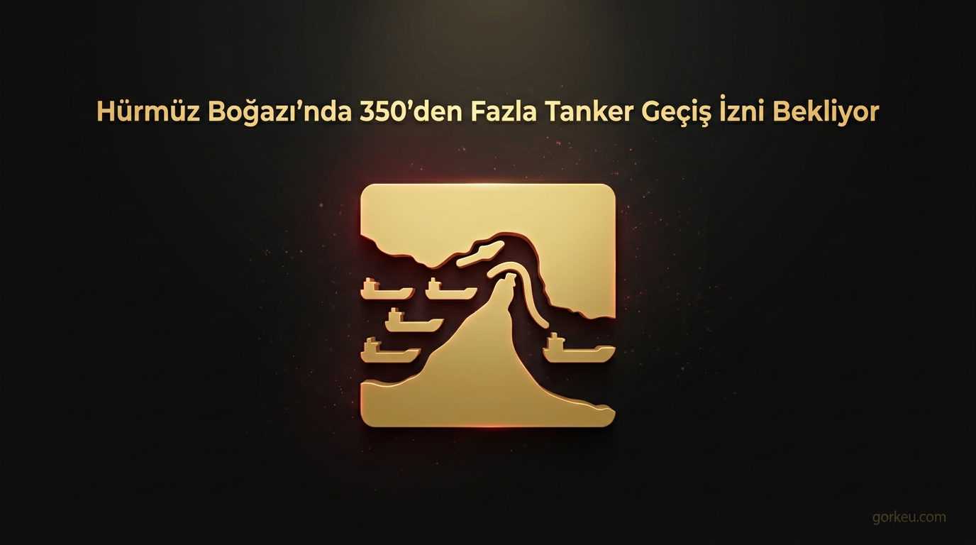 Hürmüz Boğazı'nda 350'den Fazla Tanker Geçiş İzni Bekliyor