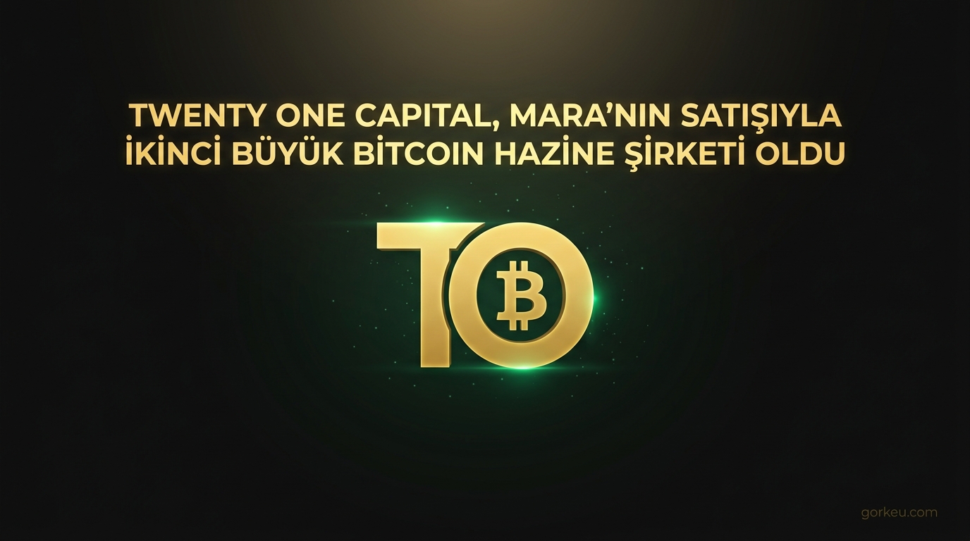 Twenty One Capital, MARA'nın Satışıyla İkinci Büyük Bitcoin Hazine Şirketi Oldu