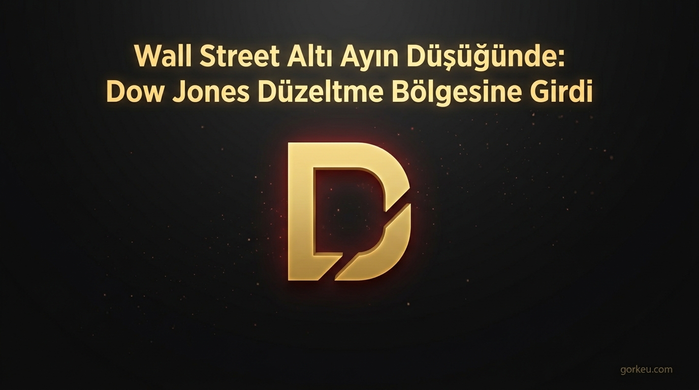 Wall Street Altı Ayın Düşüğünde: Dow Jones Düzeltme Bölgesine Girdi