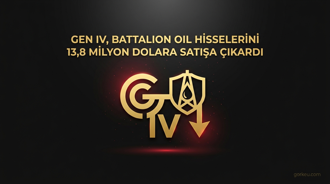 Gen IV, Battalion Oil Hisselerini 13,8 Milyon Dolara Satışa Çıkardı