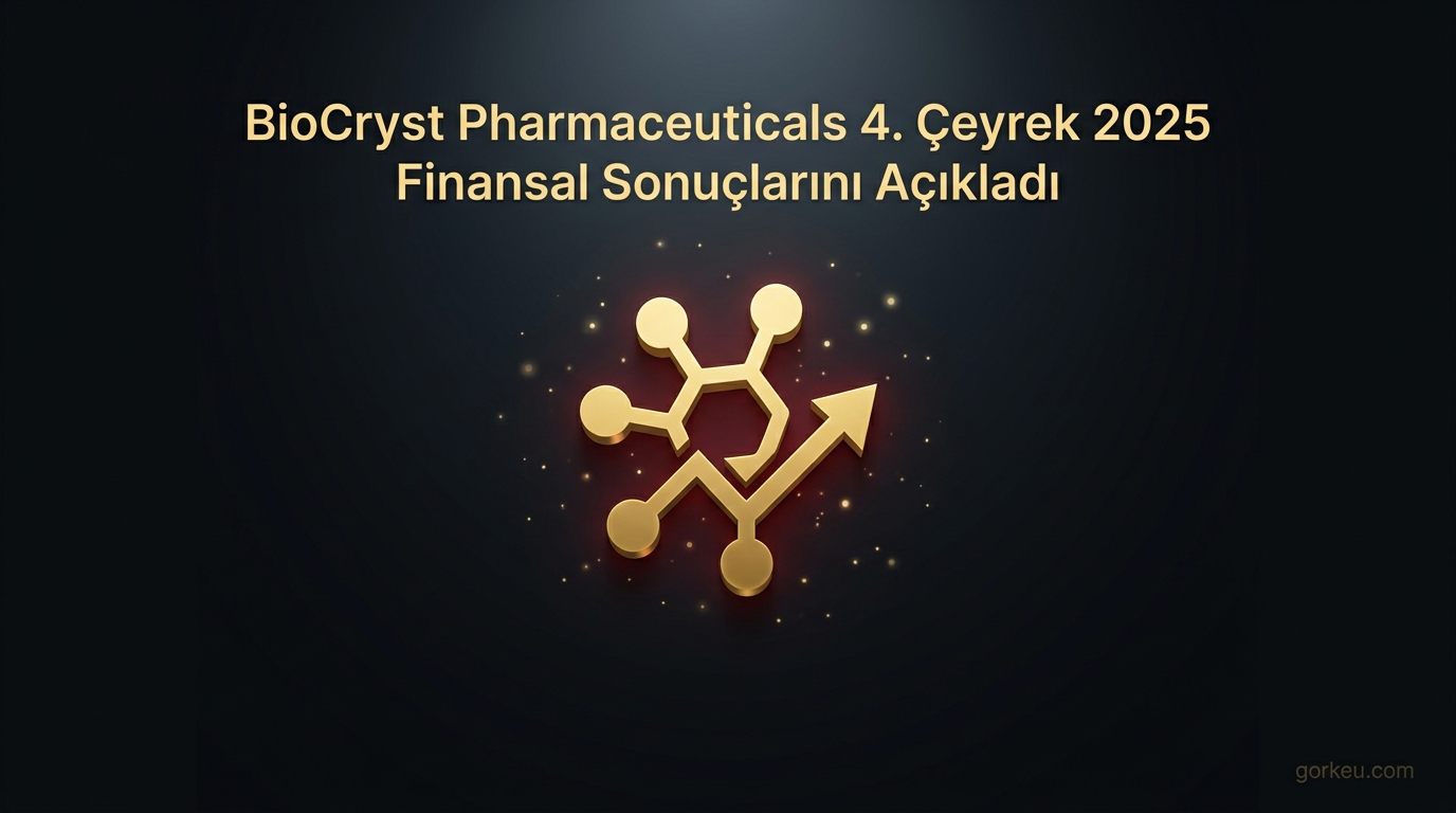 BioCryst Pharmaceuticals 4. Çeyrek 2025 Finansal Sonuçlarını Açıkladı