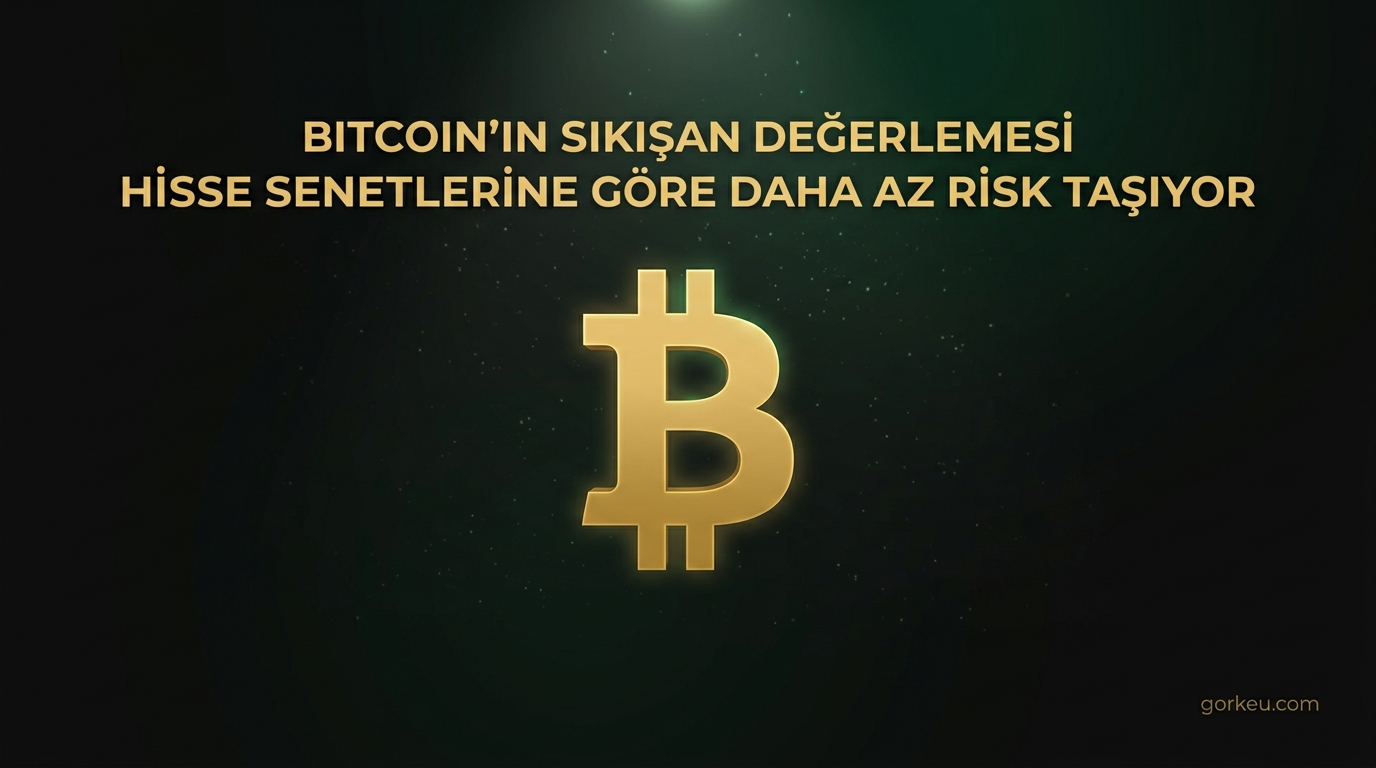 Bitcoin'in Sıkışan Değerlemesi Hisse Senetlerine Göre Daha Az Risk Taşıyor