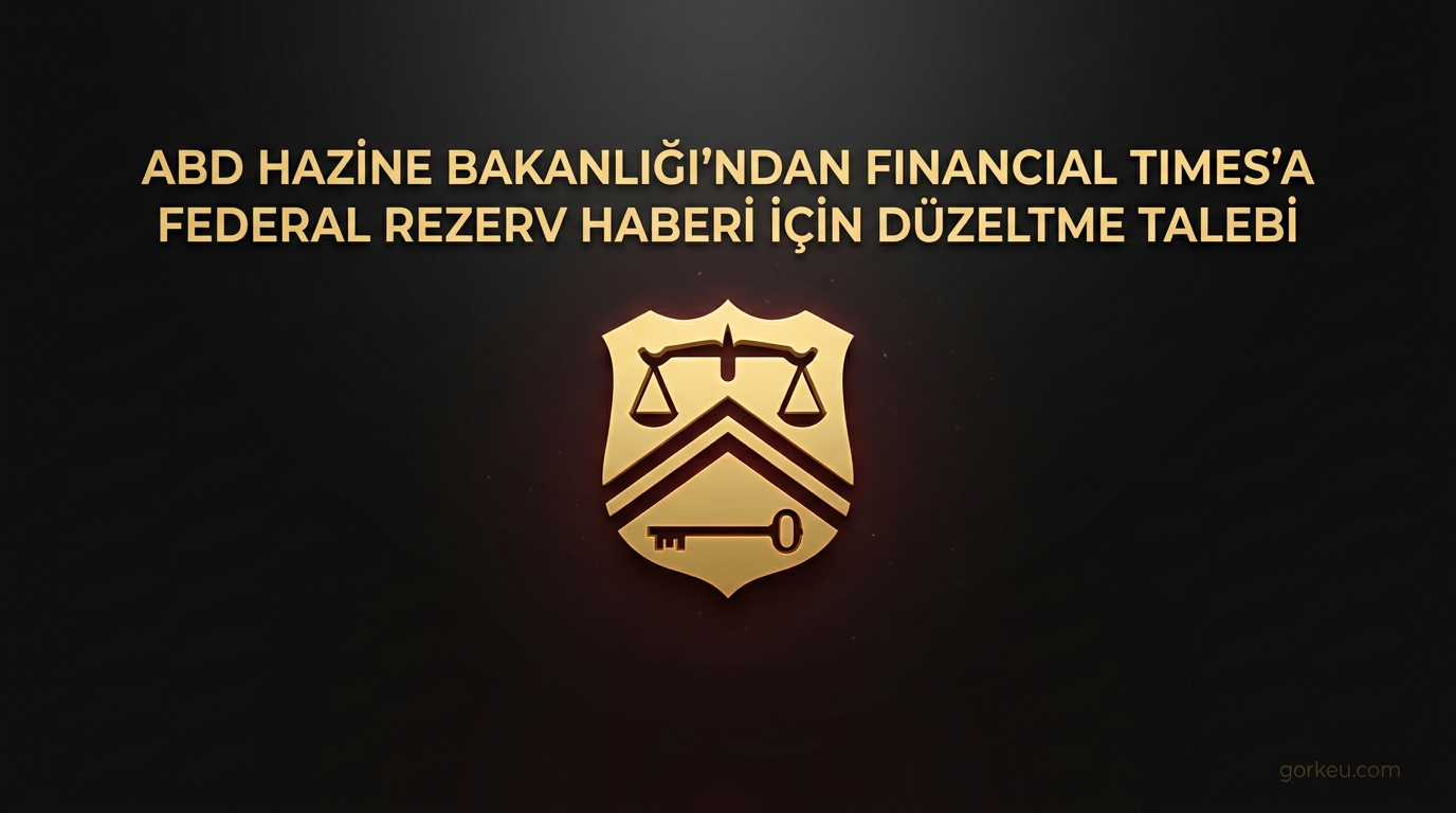 ABD Hazine Bakanlığı'ndan Financial Times'a Federal Rezerv Haberi İçin Düzeltme Talebi
