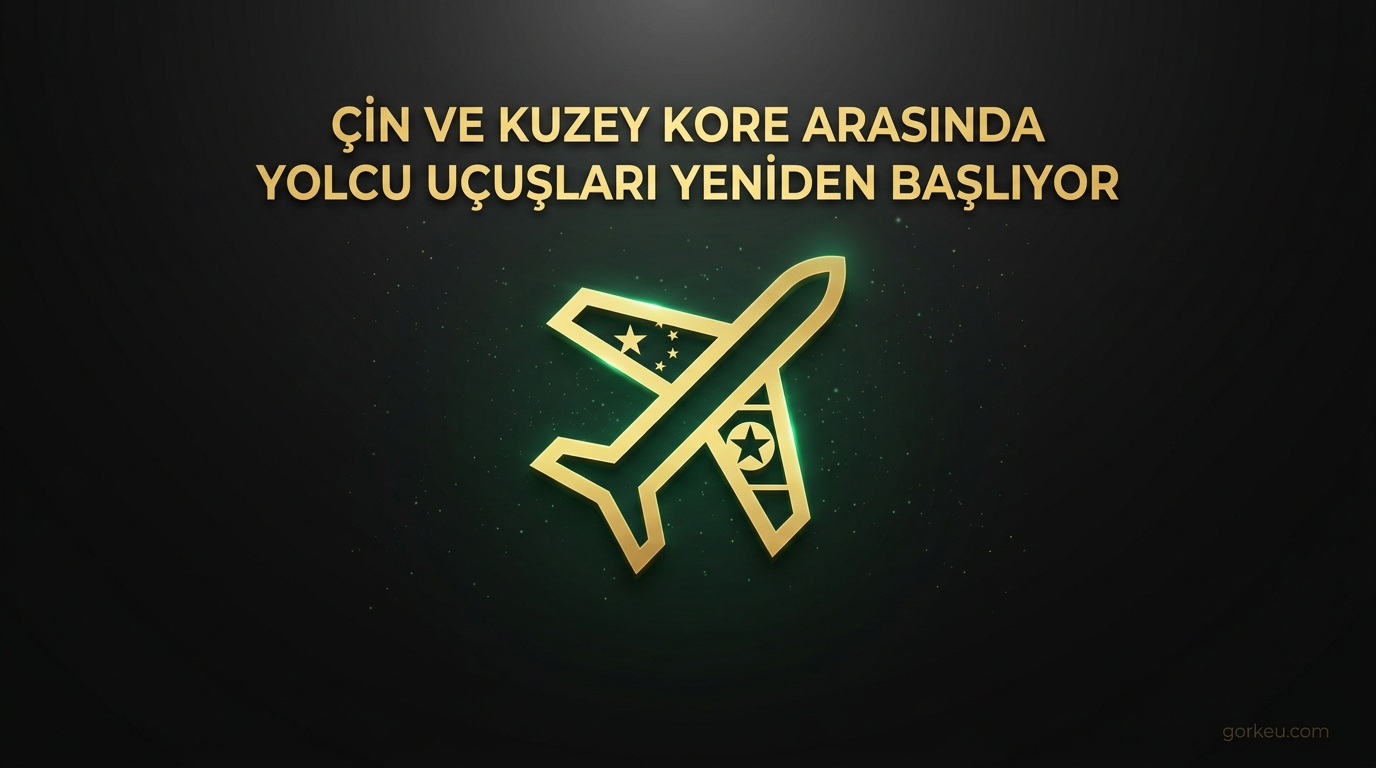 Çin ve Kuzey Kore Arasında Yolcu Uçuşları Yeniden Başlıyor
