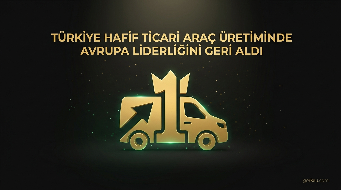 Türkiye Hafif Ticari Araç Üretiminde Avrupa Liderliğini Geri Aldı