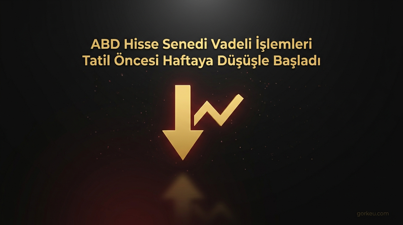 ABD Hisse Senedi Vadeli İşlemleri Tatil Öncesi Haftaya Düşüşle Başladı