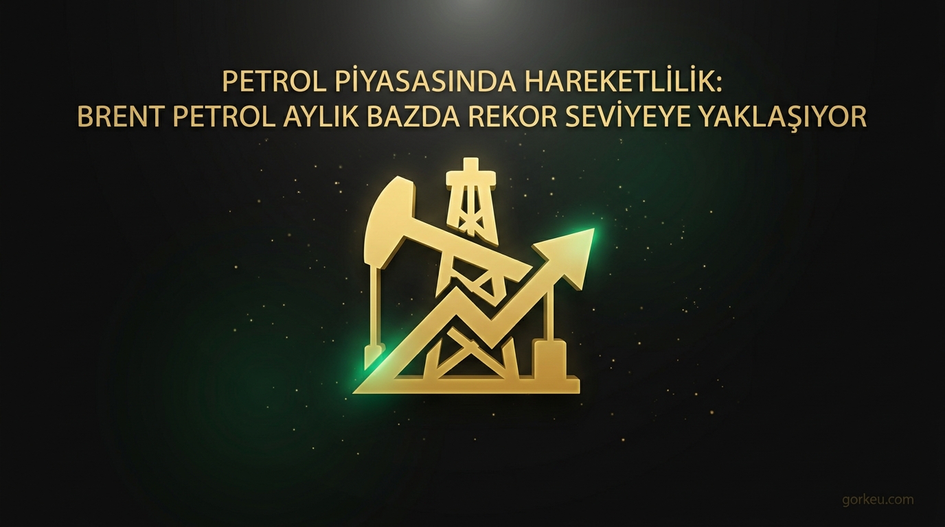 Petrol Piyasasında Hareketlilik: Brent Petrol Aylık Bazda Rekor Seviyeye Yaklaşıyor