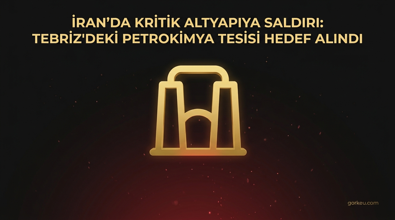 İran'da Kritik Altyapıya Saldırı: Tebriz'deki Petrokimya Tesisi Hedef Alındı