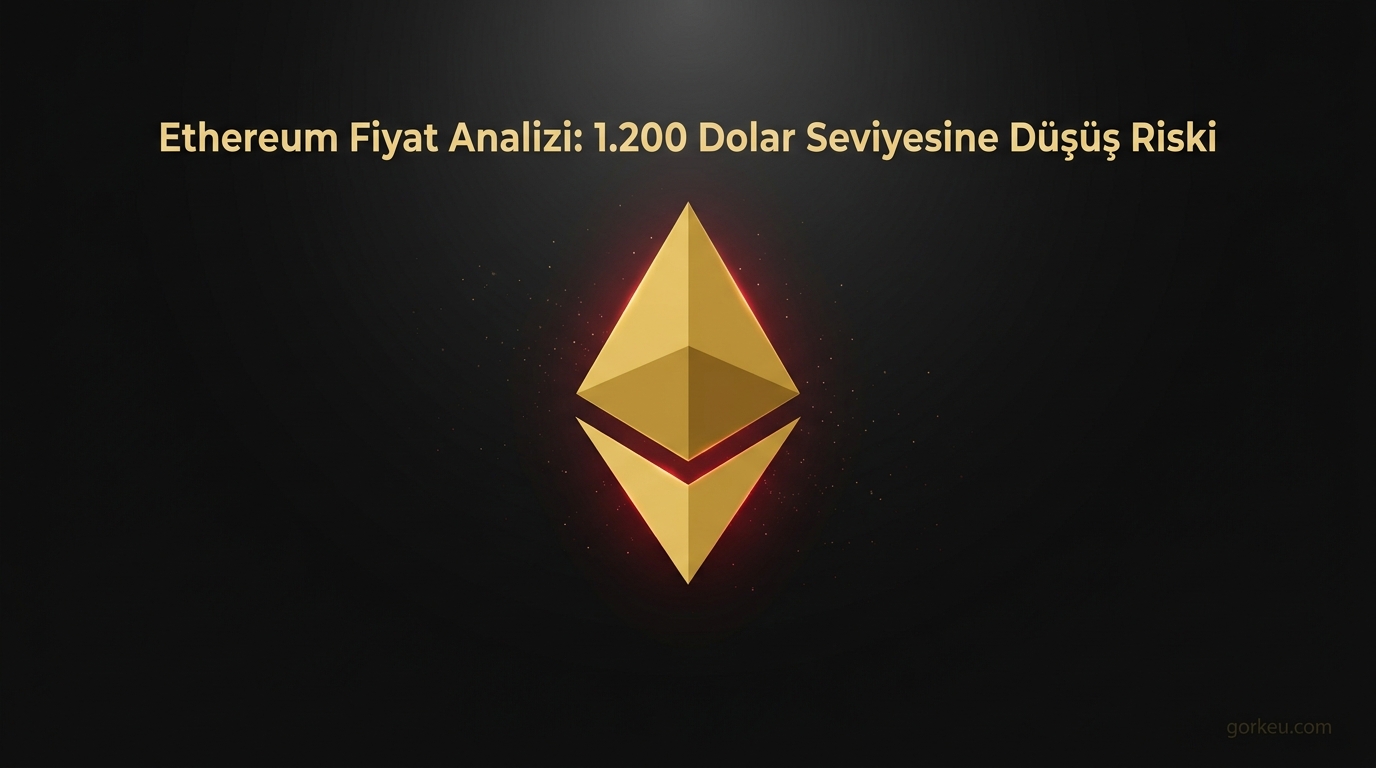 Ethereum Fiyat Analizi: 1.200 Dolar Seviyesine Düşüş Riski
