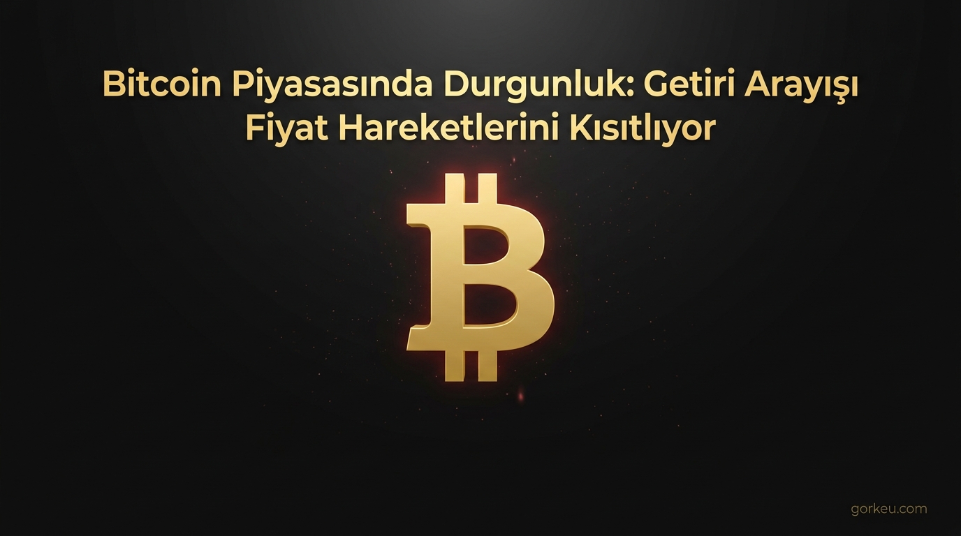 Bitcoin Piyasasında Durgunluk: Getiri Arayışı Fiyat Hareketlerini Kısıtlıyor