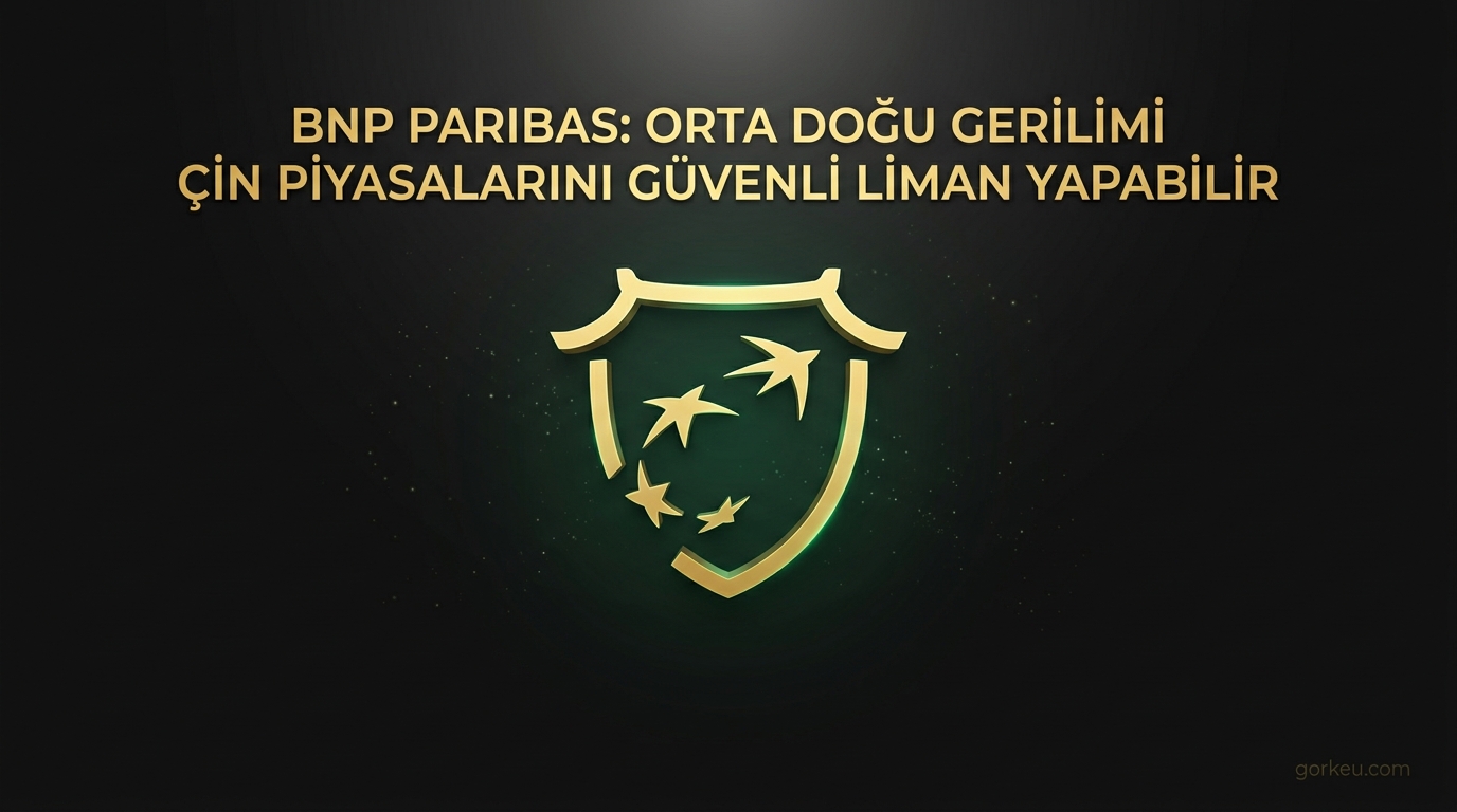 BNP Paribas: Orta Doğu Gerilimi Çin Piyasalarını Güvenli Liman Yapabilir