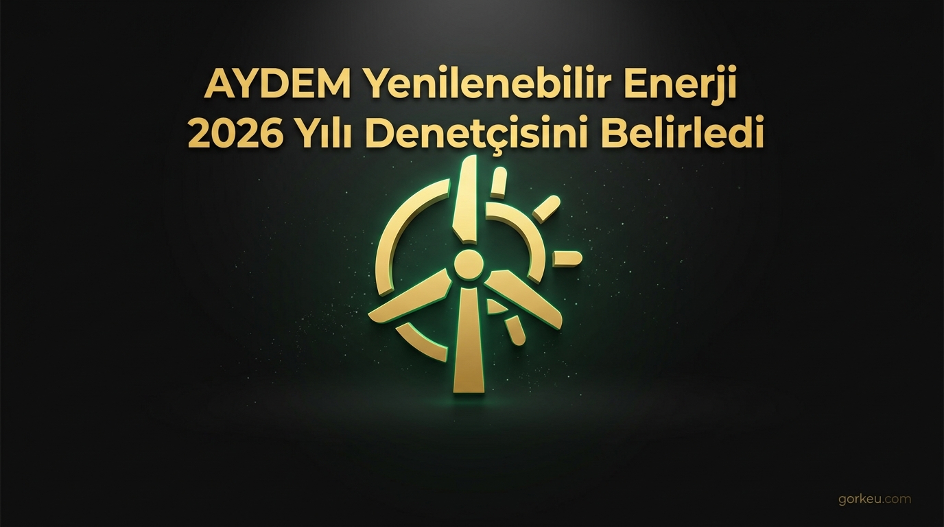 AYDEM Yenilenebilir Enerji 2026 Yılı Denetçisini Belirledi