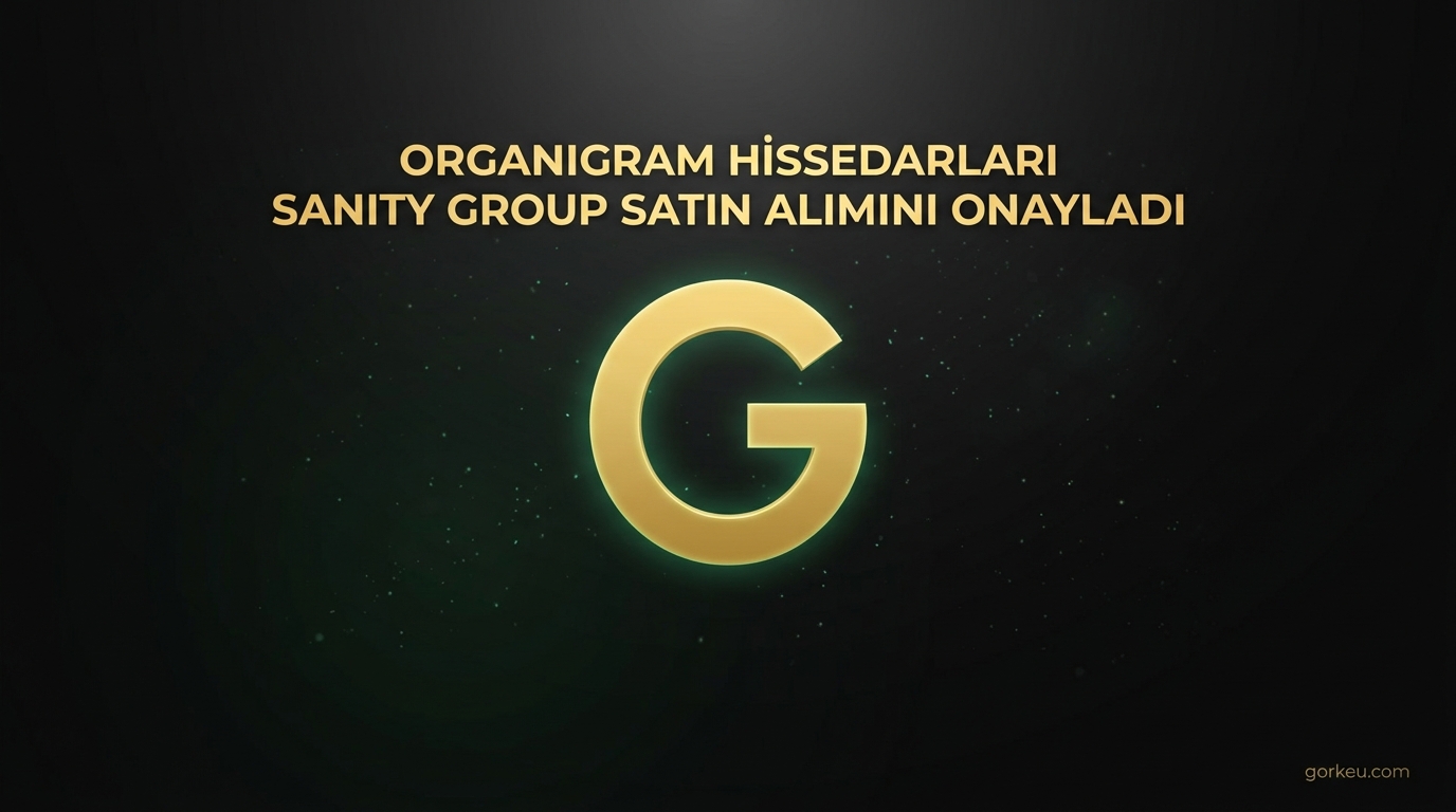 Organigram Hissedarları Sanity Group Satın Alımını Onayladı