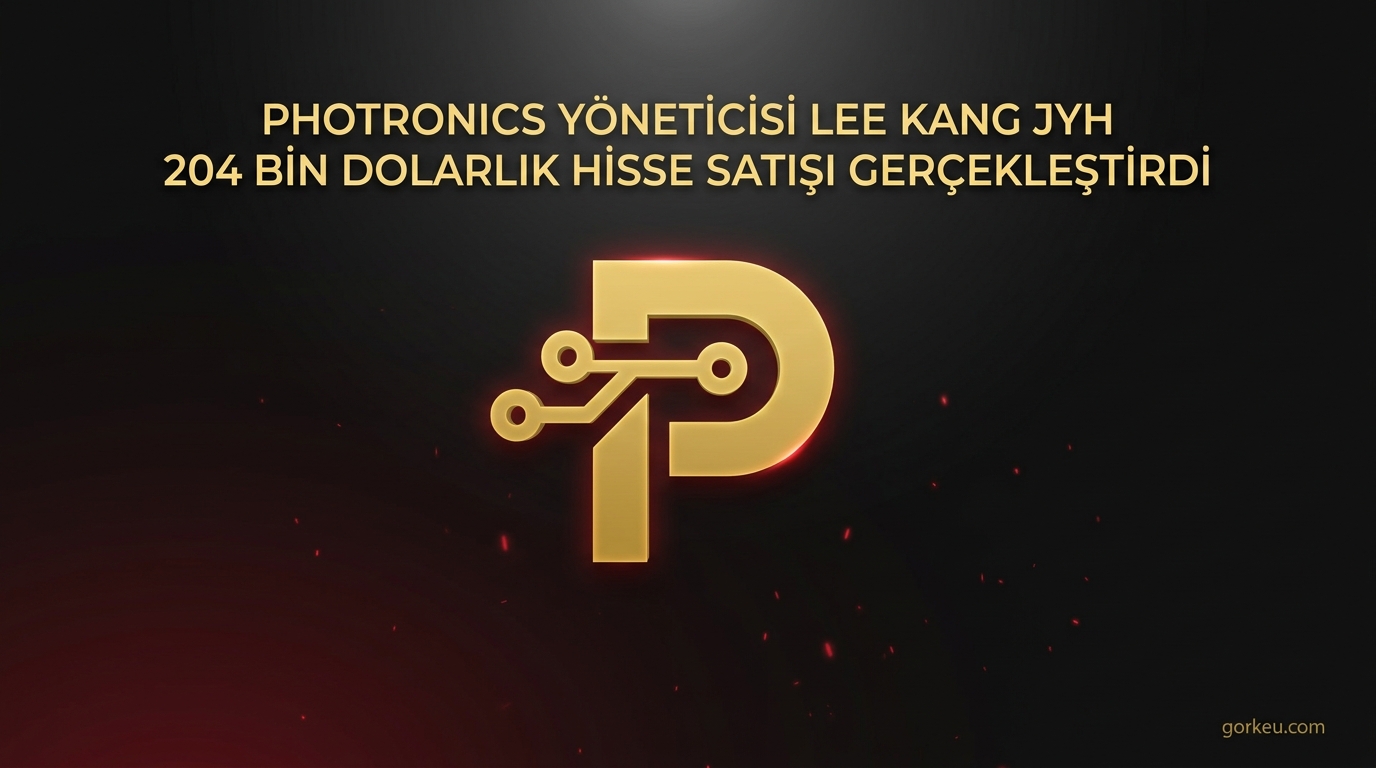 Photronics Yöneticisi Lee Kang Jyh 204 Bin Dolarlık Hisse Satışı Gerçekleştirdi