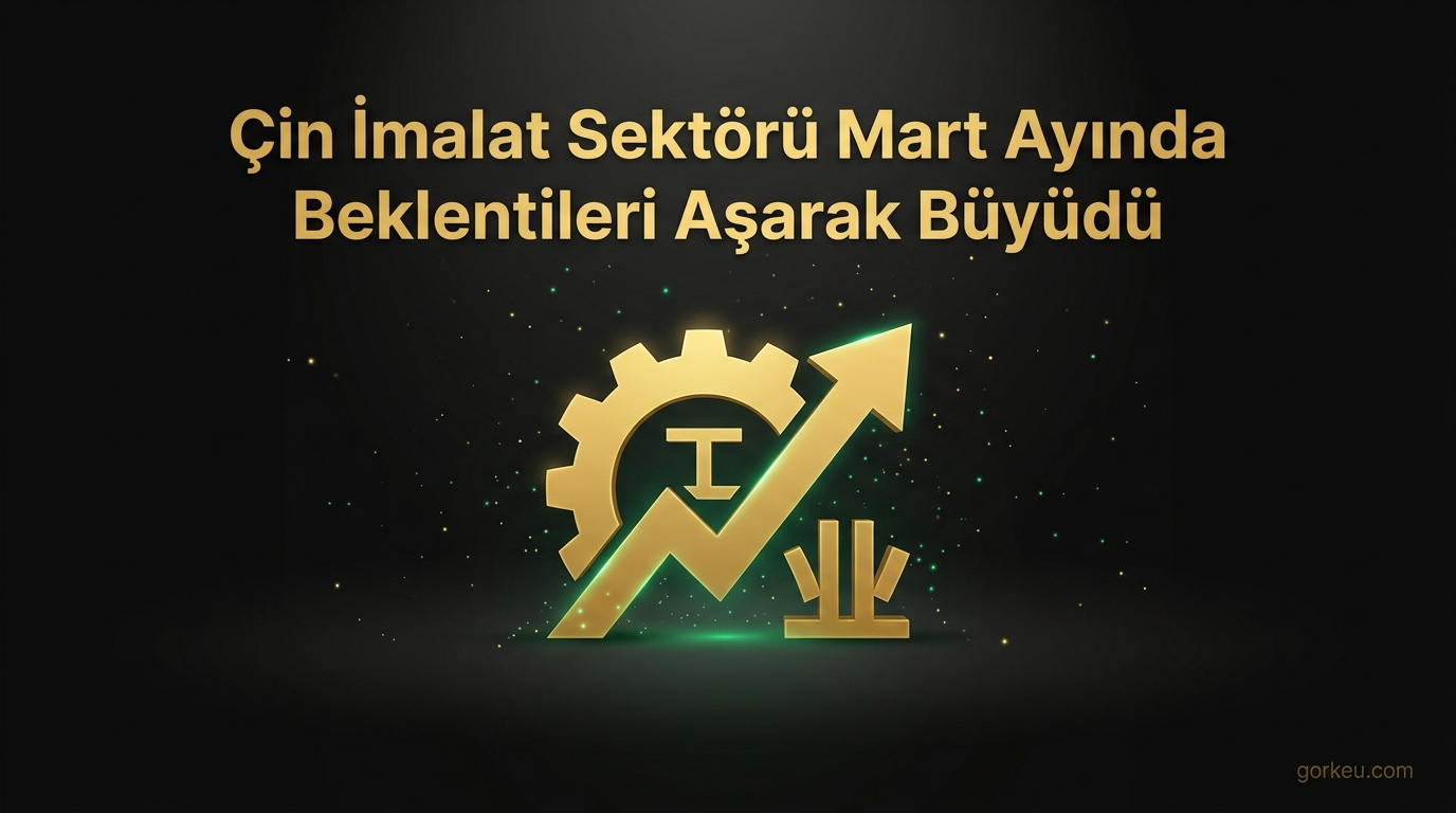 Çin İmalat Sektörü Mart Ayında Beklentileri Aşarak Büyüdü