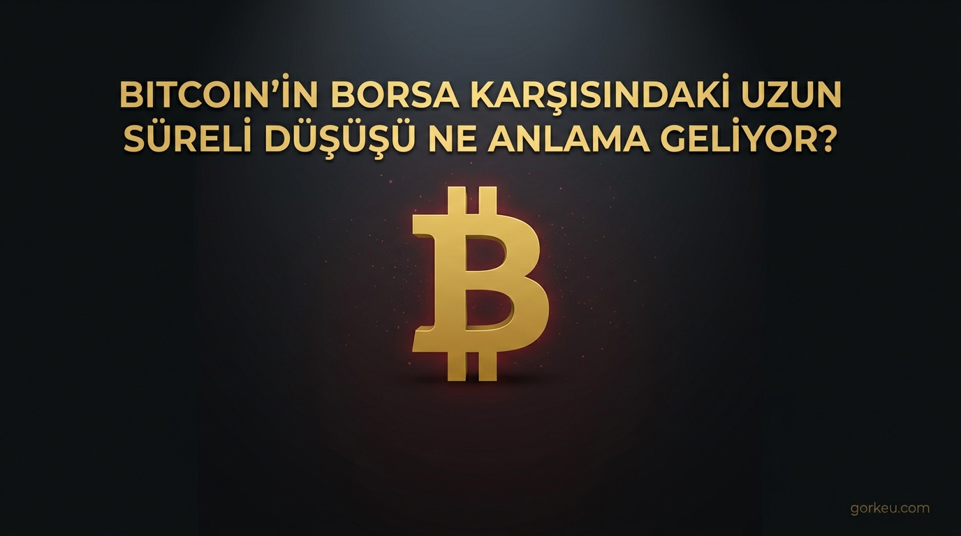 Bitcoin'in Borsa Karşısındaki Uzun Süreli Düşüşü Ne Anlama Geliyor?