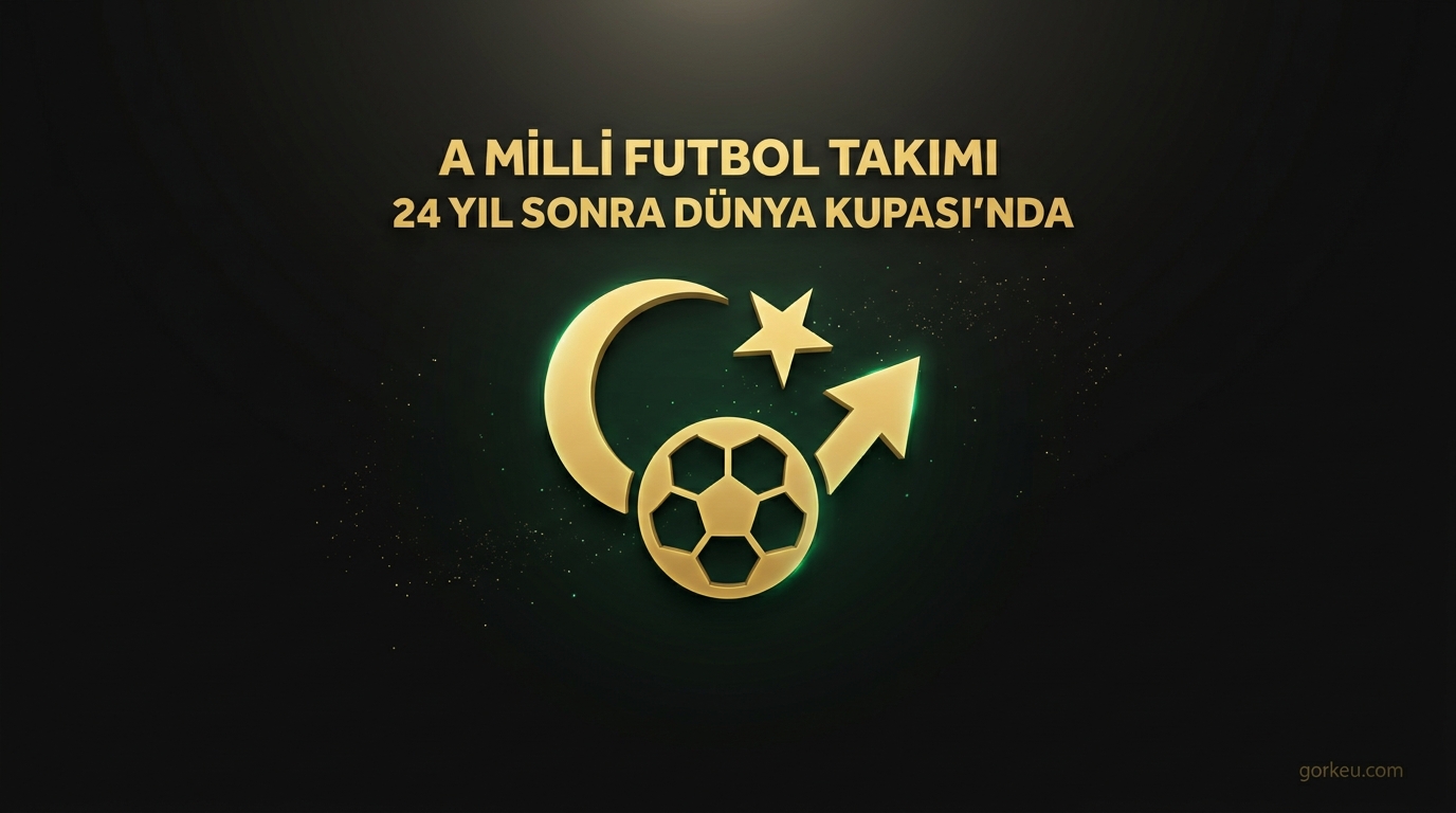 A Milli Futbol Takımı 24 Yıl Sonra Dünya Kupası'nda