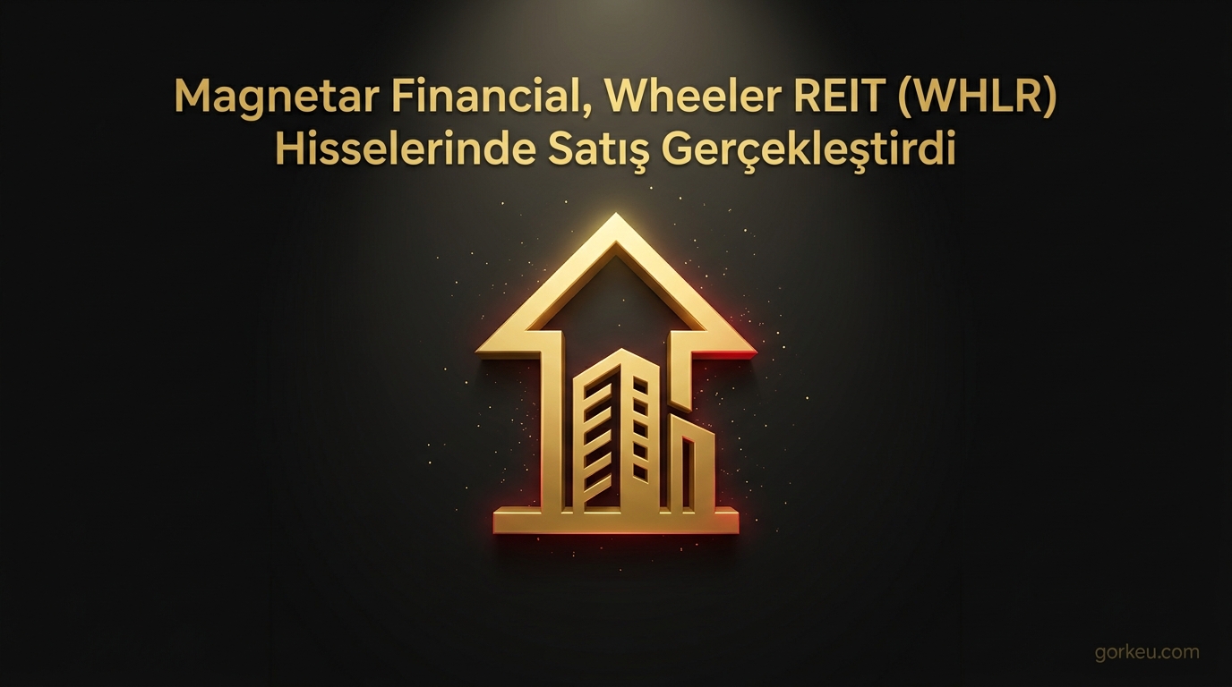 Magnetar Financial, Wheeler REIT (WHLR) Hisselerinde Satış Gerçekleştirdi