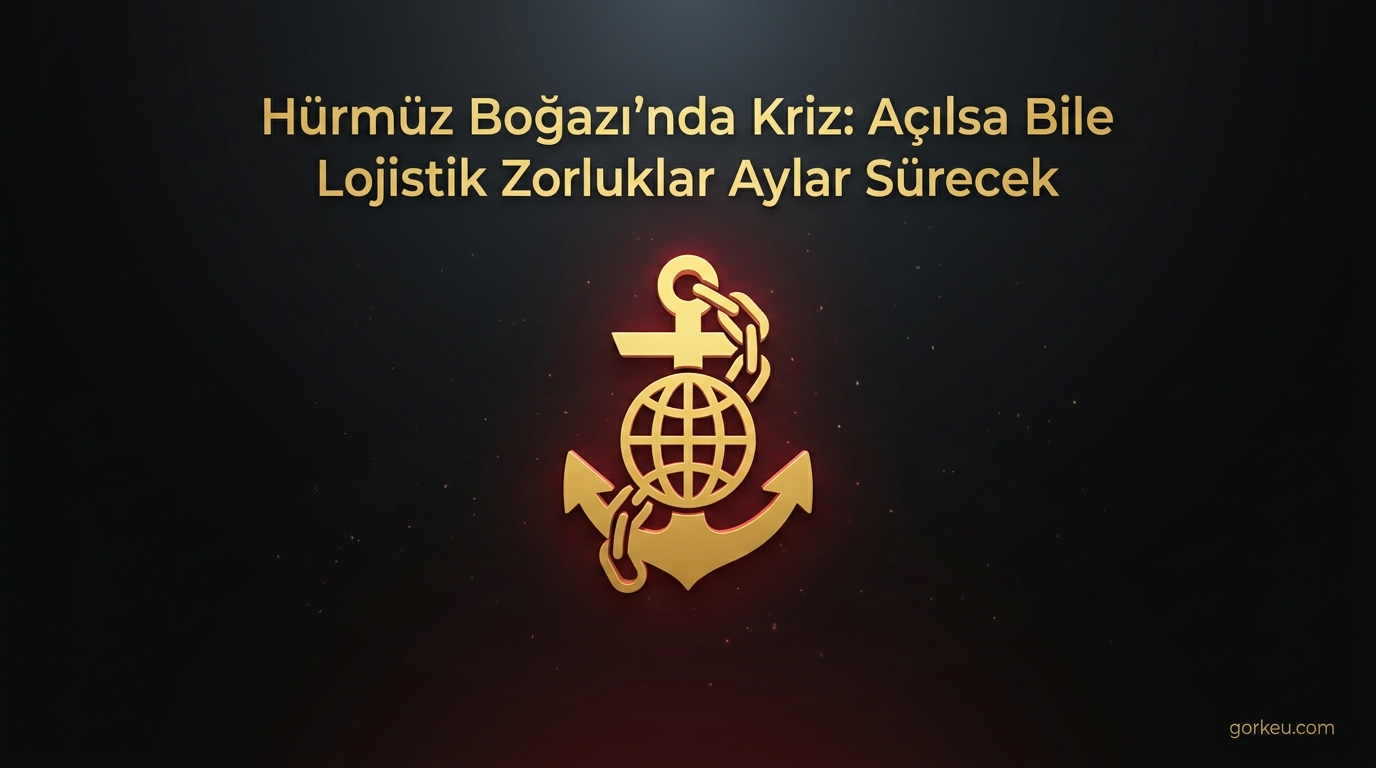 Hürmüz Boğazı'nda Kriz: Açılsa Bile Lojistik Zorluklar Aylar Sürecek